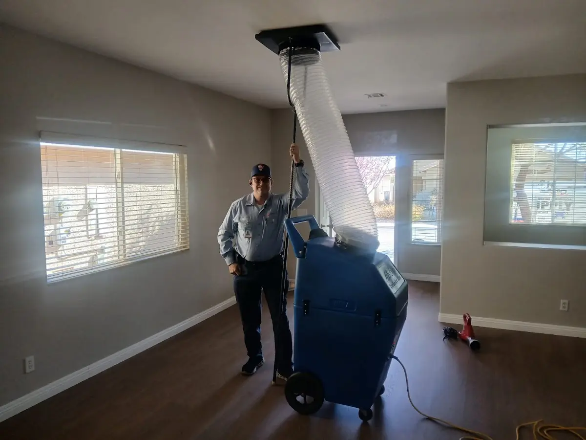Professional Dryer Vent Cleaning work inside a East Honolulu home